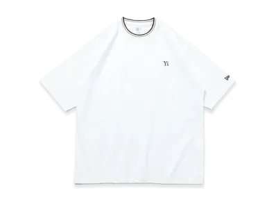 NEW ERA x Y's Short Sleeve Oversized Cotton T-Shirt SS26 Neck Color "White"