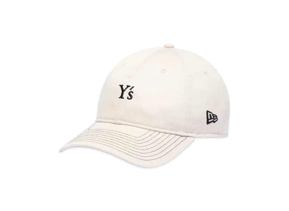 NEW ERA x Y's 9Twenty SS26 Stitch Color "Stone/Black"