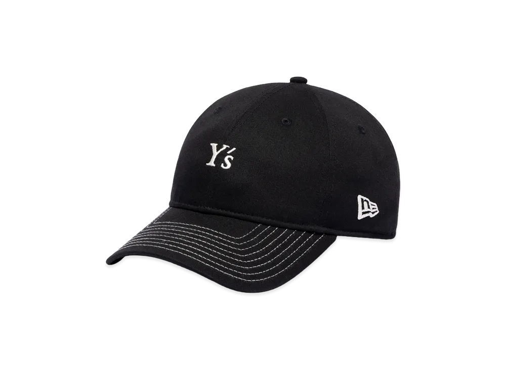NEW ERA x Y's 9Twenty SS26 Stitch Color "Black/White"
