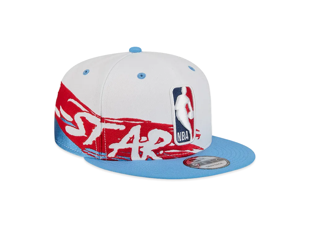 NEW ERA 9Fifty 2026 NBA All-Star Game Brushstroke "Chrome White/Sky Blue"