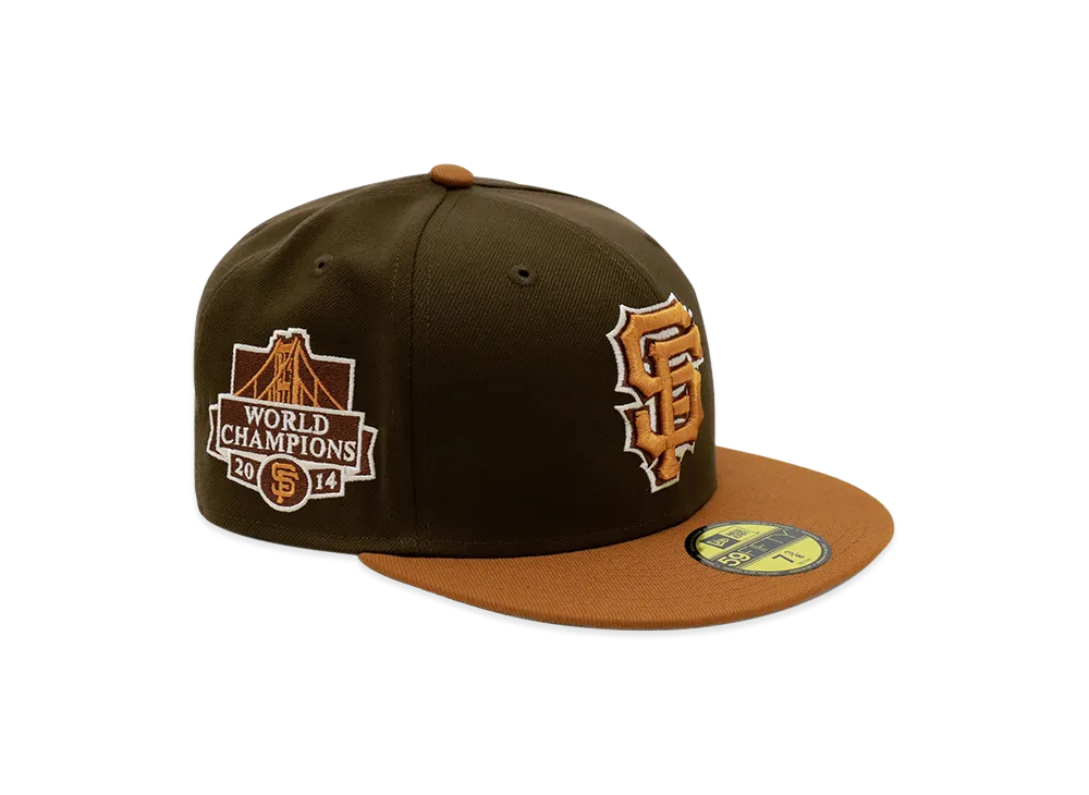 NEW ERA x THE CAP 59Fifty Timberveil San Francisco Giants "Walnut"
