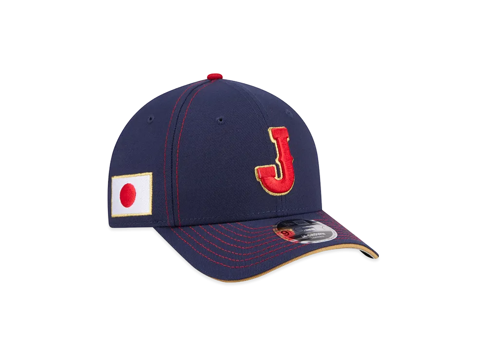 NEW ERA Japan Baseball 2026WBC World Baseball Classic 9Forty M-Crown Adjustable Hat "Navy"