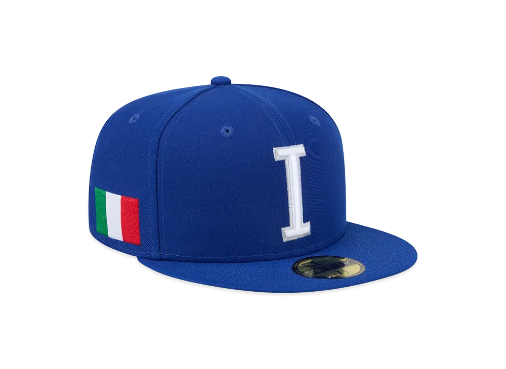 NEW ERA Italy Baseball 2026WBC World Baseball Classic 59Fifty Fitted Hat "Blue"