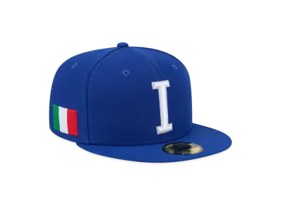 NEW ERA Italy Baseball 2026WBC World Baseball Classic 59Fifty Fitted Hat "Blue"