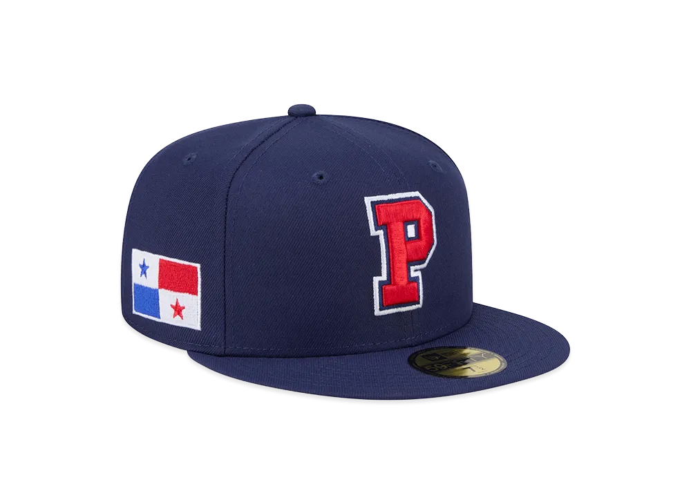 NEW ERA Panama Baseball 2026WBC World Baseball Classic 59Fifty Fitted Hat "Navy"