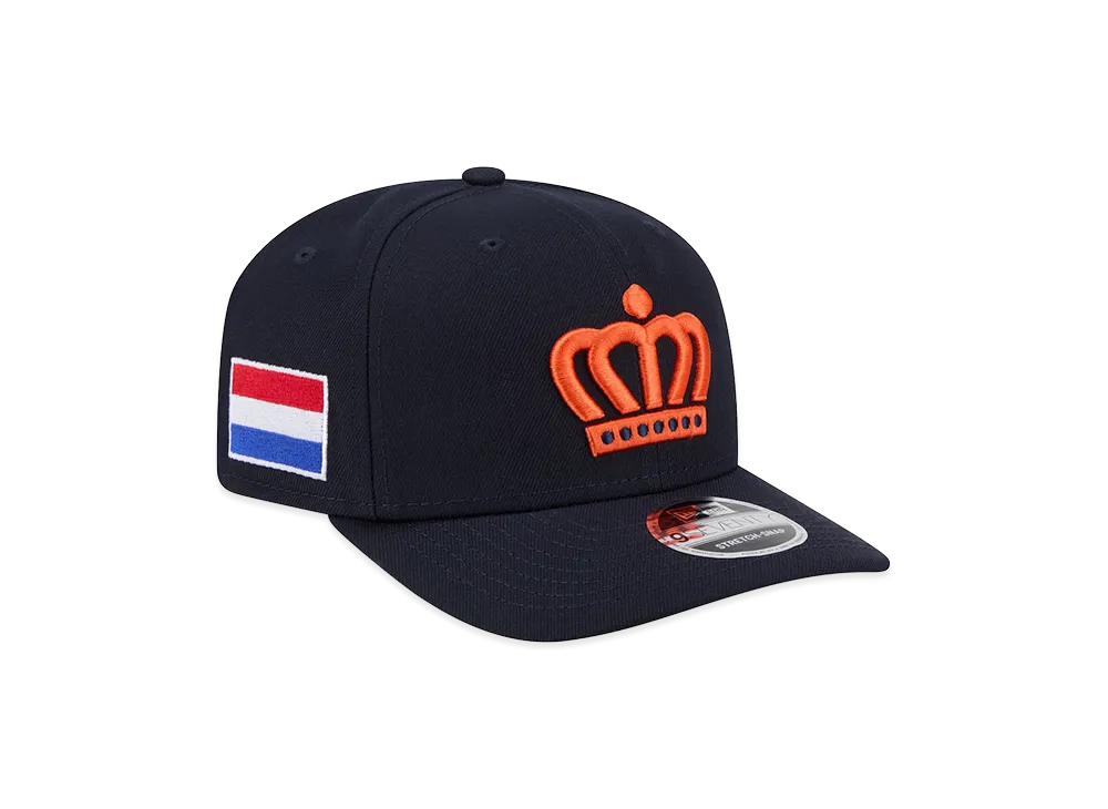 NEW ERA Netherlands Baseball 2026WBC World Baseball Classic 9Seventy Adjustable Hat "Navy"