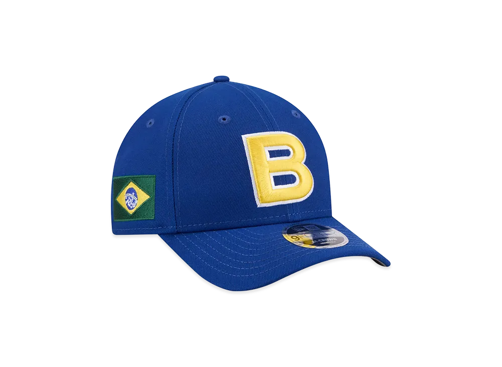 NEW ERA Brazil Baseball 2026WBC World Baseball Classic 9Forty M-Crown Adjustable Hat "Blue"