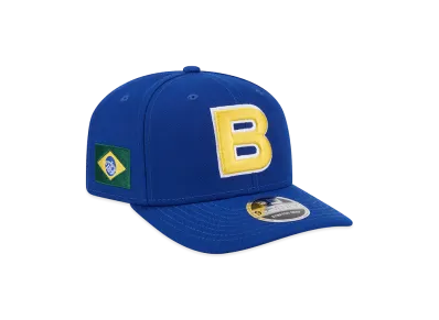 NEW ERA Brazil Baseball 2026WBC World Baseball Classic 9Seventy Adjustable Hat "Blue"