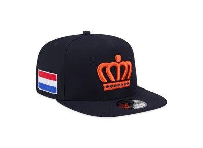 NEW ERA Netherlands Baseball 2026WBC World Baseball Classic 9Fifty A-Frame Snapback Hat "Navy"