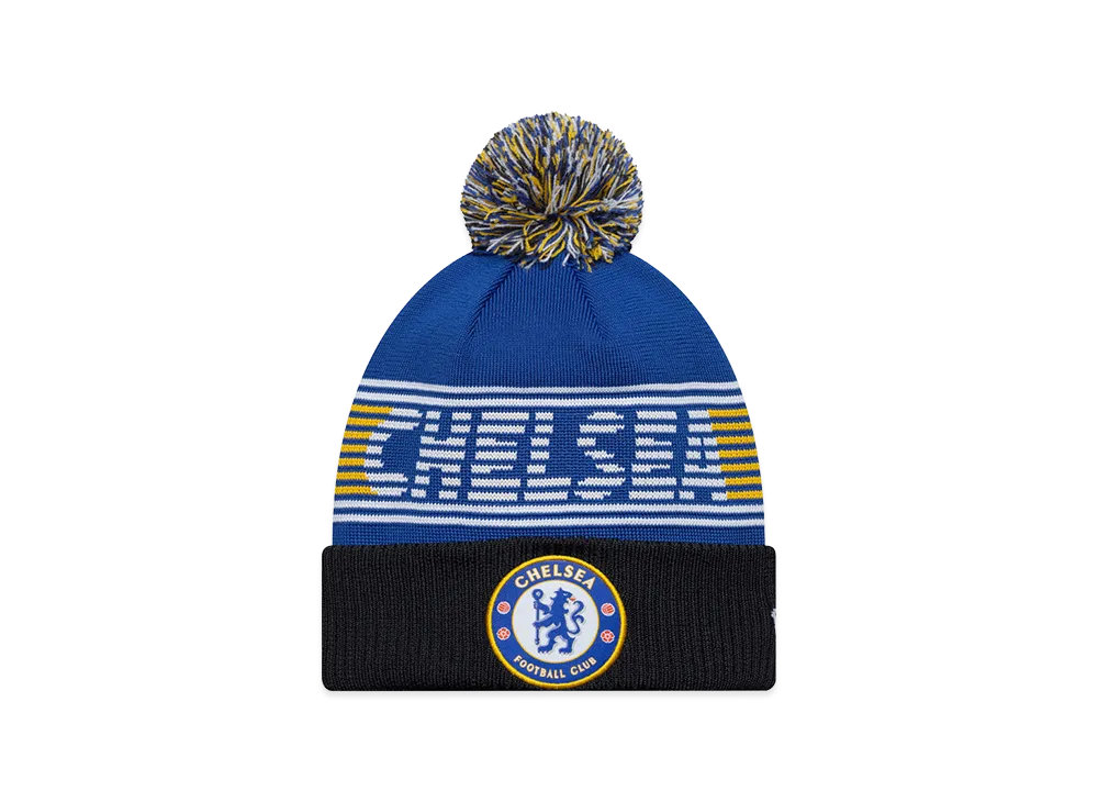 NEW ERA x Premier League Pom Knit Chelsea FC "Blue/Black"