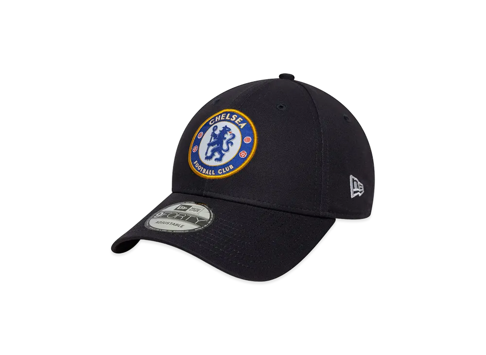 NEW ERA x Premier League 9Forty Chelsea FC Lion Crest "Navy"