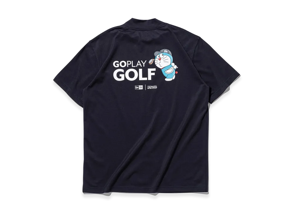 NEW ERA x Doraemon S/S Pique Mid Neck Tee "Navy"