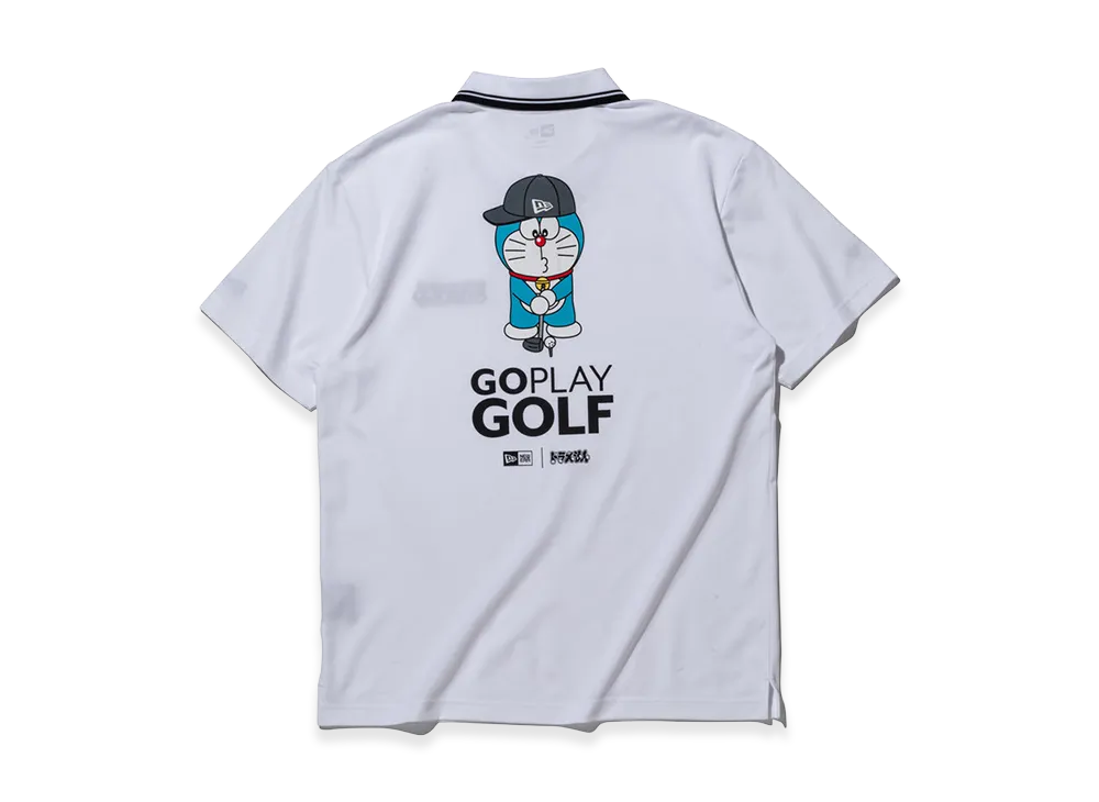 NEW ERA x Doraemon S/S Pique Polo Shirt Go Play Golf "White"