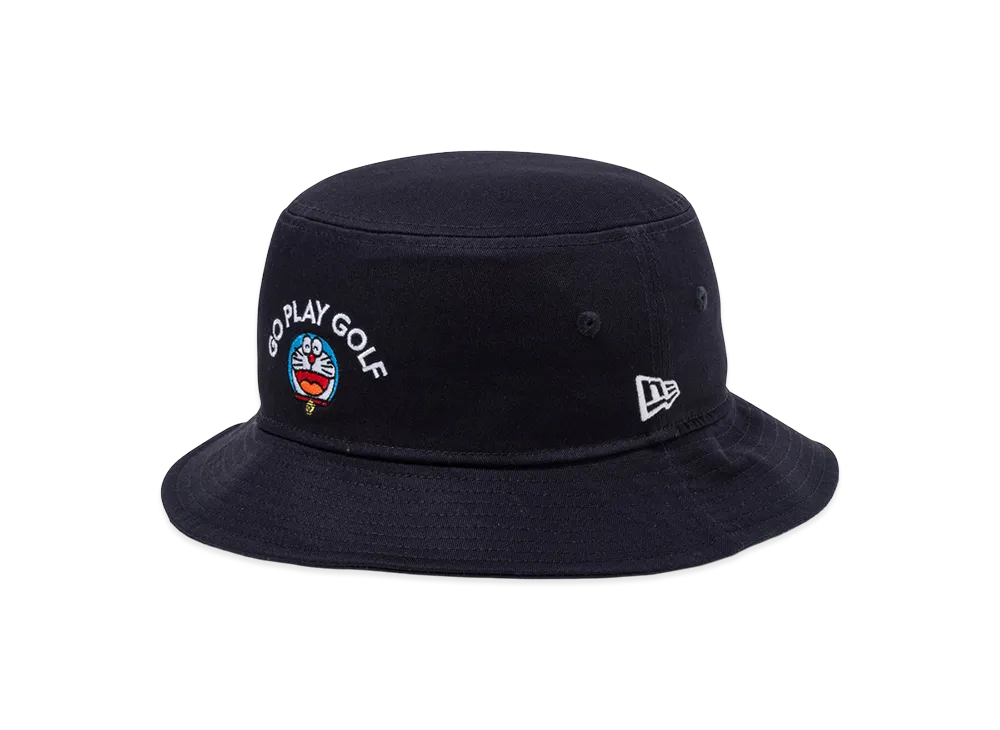 NEW ERA x Doraemon Bucket-01 Go Play Golf "Navy"