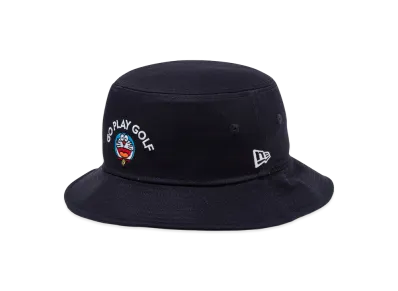 NEW ERA x Doraemon Bucket-01 Go Play Golf "Navy"