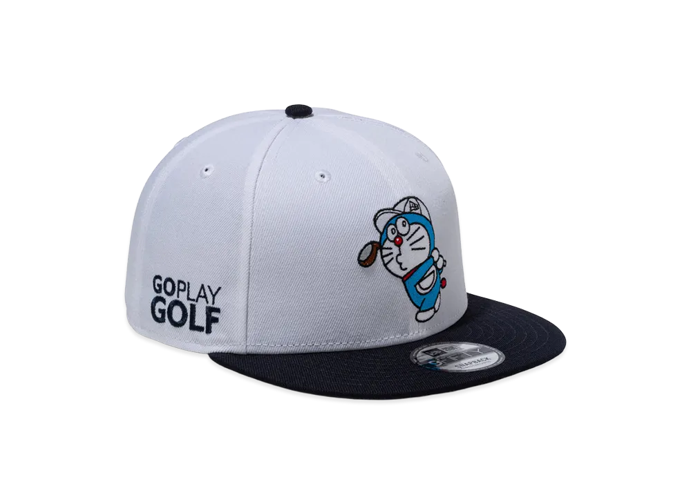 NEW ERA x Doraemon 9Fifty Go Play Golf "White/Navy"