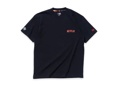 NEW ERA x World Baseball Classic x Netflix Short Sleeve Cotton T-Shirt "Black"
