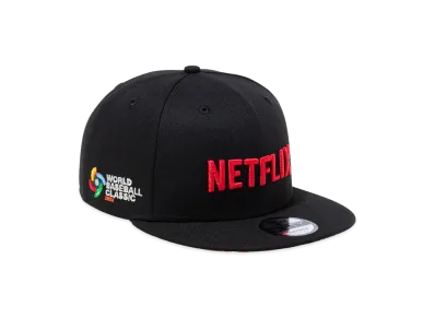 NEW ERA x World Baseball Classic x Netflix 9Fifty Side Logo "Black"