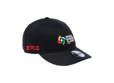 NEW ERA x World Baseball Classic x Netflix 9Thirty Front Logo "Black"