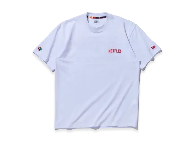 NEW ERA x World Baseball Classic x Netflix Short Sleeve Cotton T-Shirt "White"