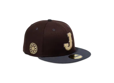 NEW ERA x THE CAP 59Fifty World Baseball Classic SAMURAI "Burnt Wood/Graphite"