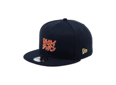 NEW ERA x THE CAP 9Fifty World Baseball Classic SAMURAI Katakana "Navy"