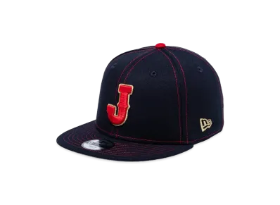 NEW ERA x THE CAP Kids Youth 9Fifty World Baseball Classic "Navy/Scarlet"