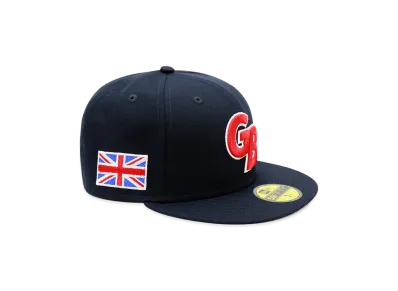 NEW ERA x THE CAP 59Fifty 2026 World Baseball Classic On-Field Great Britain "Navy"
