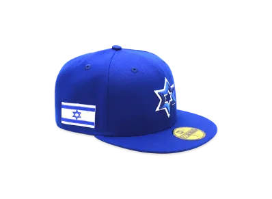 NEW ERA x THE CAP 59Fifty 2026 World Baseball Classic On-Field Israel "Light Royal"