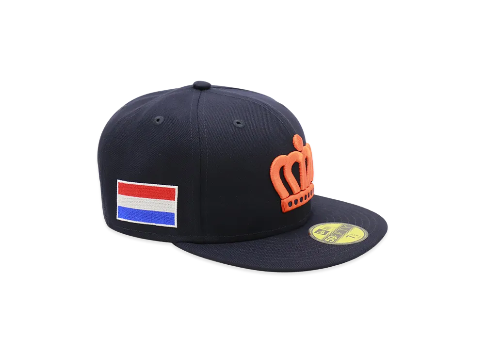 NEW ERA x THE CAP 59Fifty 2026 World Baseball Classic On-Field Netherlands "Navy"