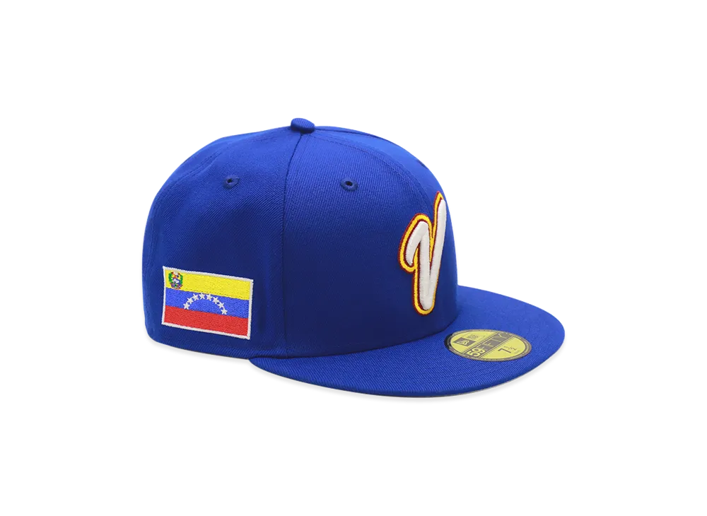 NEW ERA x THE CAP 59Fifty 2026 World Baseball Classic On-Field Venezuela "Light Royal"