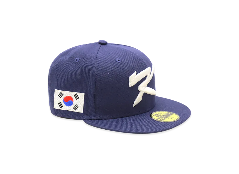 NEW ERA x THE CAP 59Fifty 2026 World Baseball Classic On-Field South Korea "Light Navy"