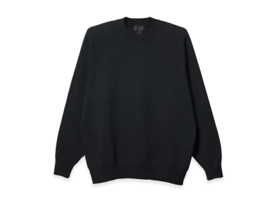 NEW ERA Crew Neck Knit Milano Rib Black Label SS26 "Black"