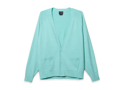 NEW ERA Knit Cardigan Black Label SS26 "Blue Tint"