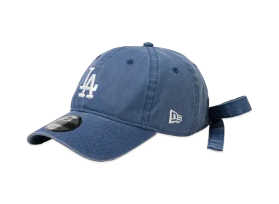 NEW ERA 9Twenty Black Label SS26 Los Angeles Dodgers Ribbon Strap "Italian Wash Navy"
