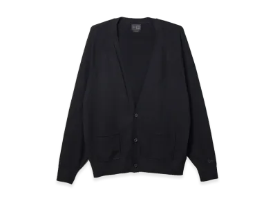 NEW ERA Knit Cardigan Black Label SS26 "Black"