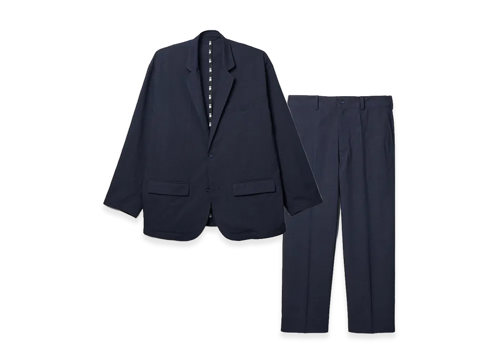 NEW ERA Linen Suit Setup Black Label SS26 "Navy"