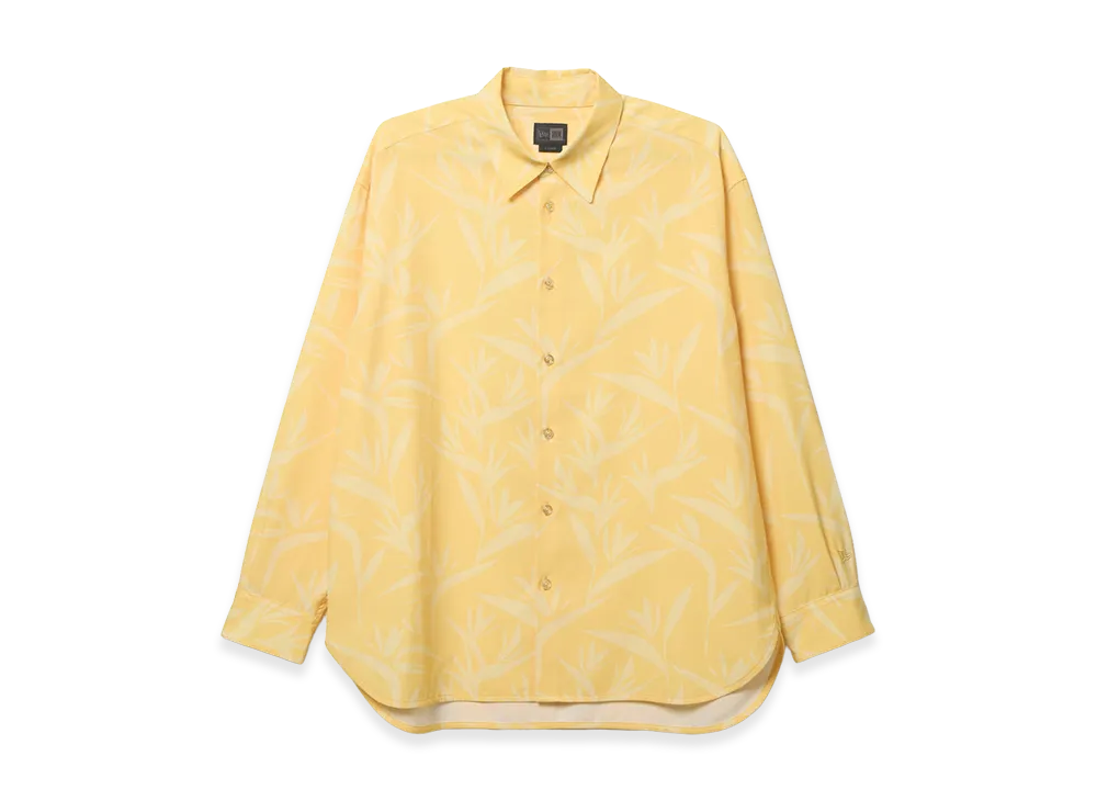 NEW ERA Long Sleeve West Coast Shirt Black Label SS26 "Yellow"