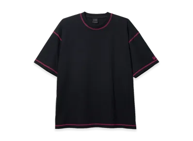 NEW ERA Short Sleeve Color Stitch T-shirt Black Label SS26 "Black"