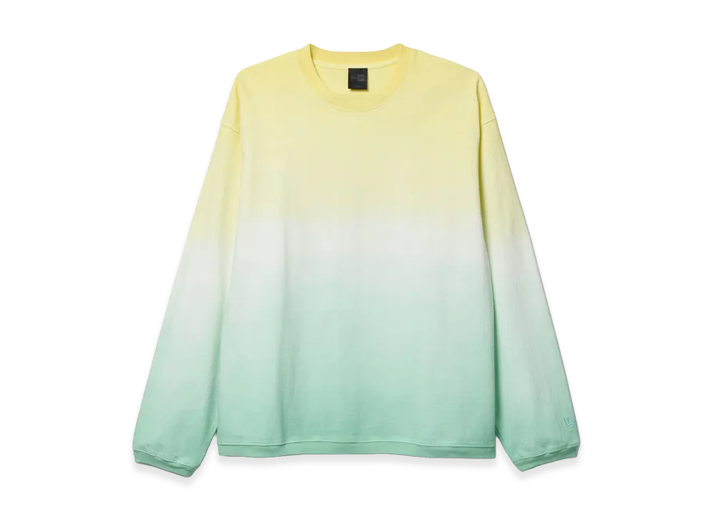 NEW ERA French Terry Mellow Sweat Crew Neck Black Label SS26 "Yellow/Light Green"