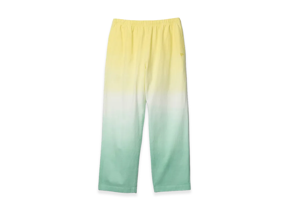 NEW ERA French Terry Mellow Sweatpants Black Label SS26 "Yellow/Light Green"