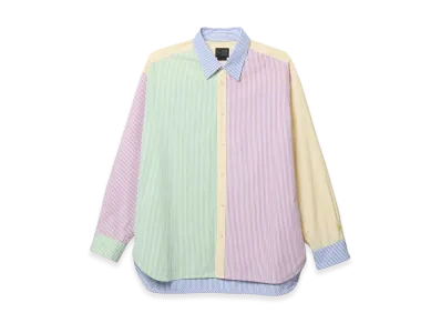 NEW ERA Long Sleeve Crazy Pattern Shirt Black Label SS26 "Yellow"