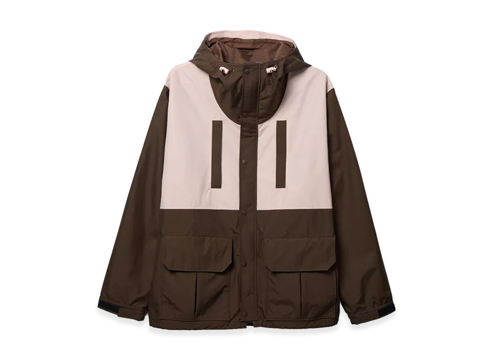 NEW ERA Light Marine Parka Black Label SS26 "Brown/Light Pink"