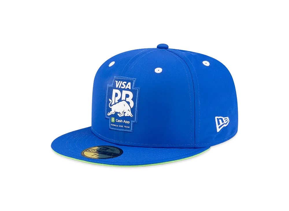 NEW ERA 59Fifty Visa Cash App Racing Bulls Formula One Team "Blue"