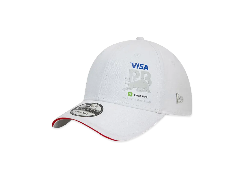 NEW ERA 9Forty Visa Cash App Racing Bulls F1 Team Flawless "White"