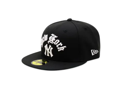 NEW ERA x THE CAP 59Fifty New York Yakees Brilliant Connect "Black"