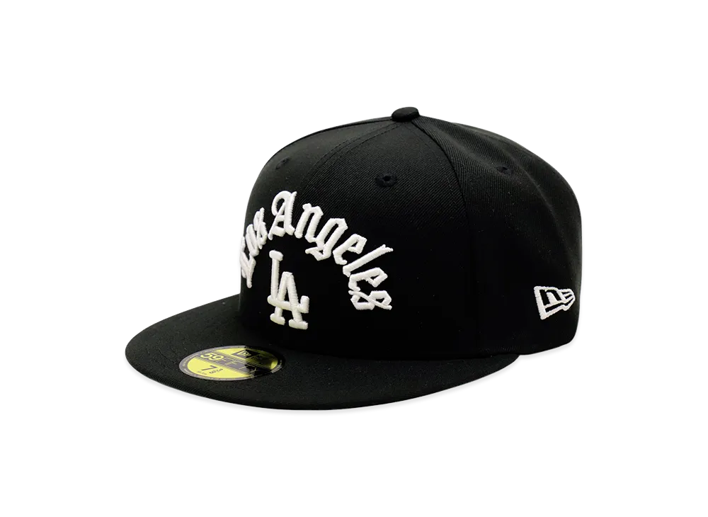 NEW ERA x THE CAP 59Fifty Los Angeles Dodgers Brilliant Connect "Black"