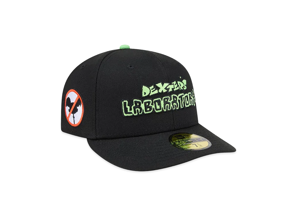NEW ERA 59Fifty Dexter's Laboratory Dee Dee "Black/Light Green"