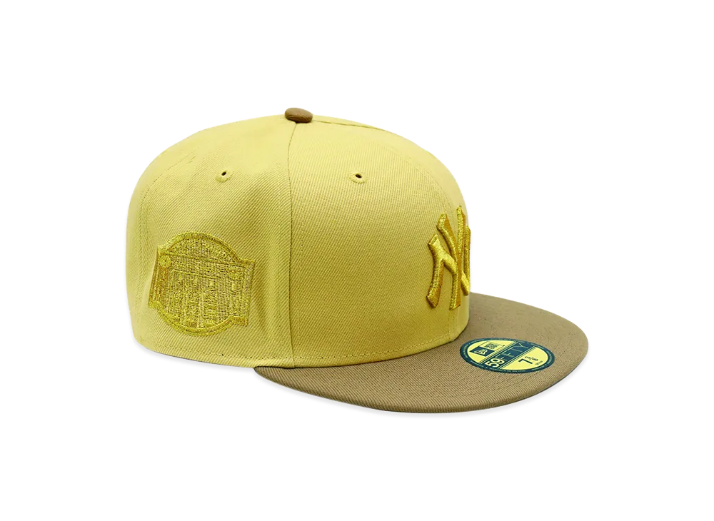 NEW ERA x THE CAP 59Fifty Wet-Sand New York Yankees "Vegas Gold"