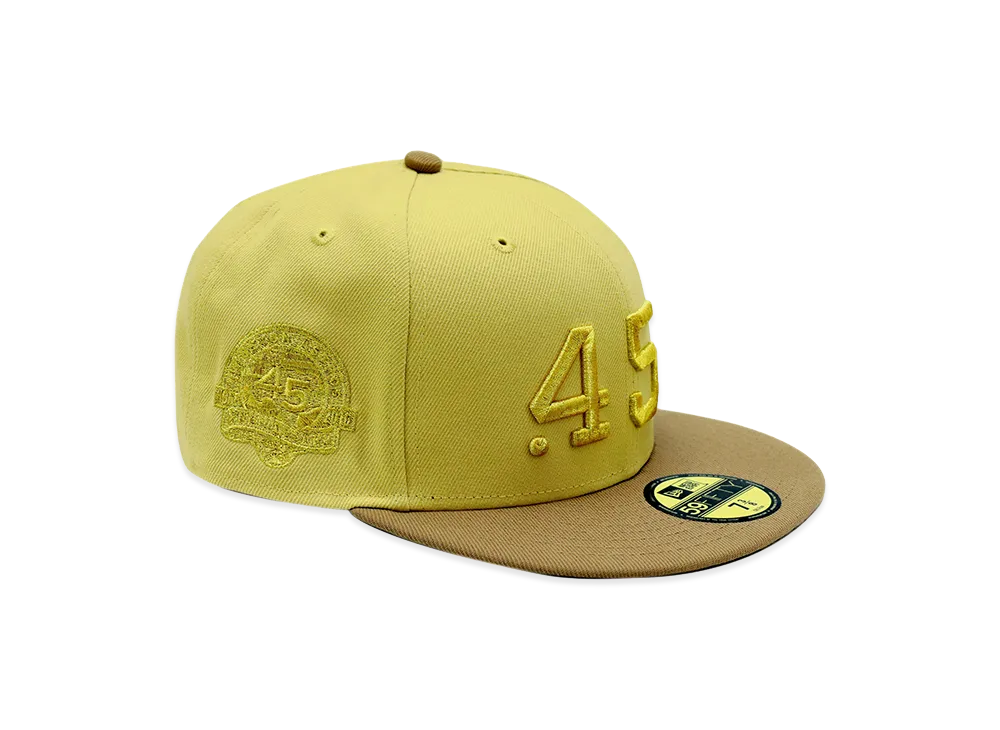 NEW ERA x THE CAP 59Fifty Wet-Sand Houston Colt 45's "Vegas Gold"